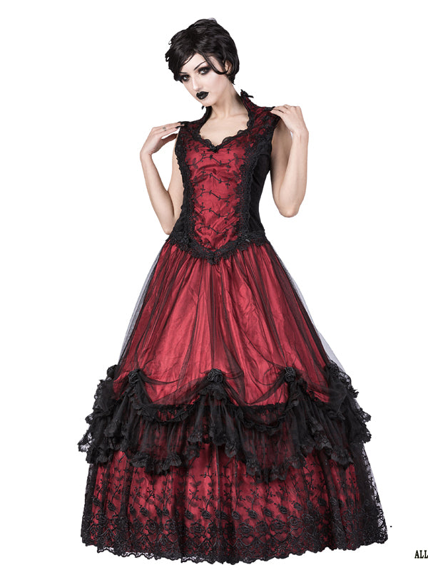 Middeleeuwse gothic jurk voor dames, middeleeuws feest, cosplay, kostuum, mini-jurk, dienstmeisje, jurk, uniform, voor meisjes en vrouwen, Halloween