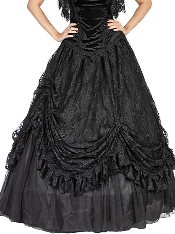 Maeau Y2K gothic-rok voor dames, mini-rok met hoge taille, meerlaagse Maeau Y2K gothic-rok voor dames, mini-rok met hoge taille, meerlaagse