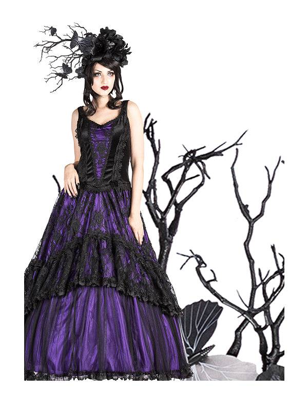 Sinister Temptation Purple Gothic Dress - DivineDarkness- Online shop voor Alternatieve en Gothic Kleding! Sinister Temptation Purple Gothic Dress - DivineDarkness- Online shop voor Alternatieve en Gothic Kleding!